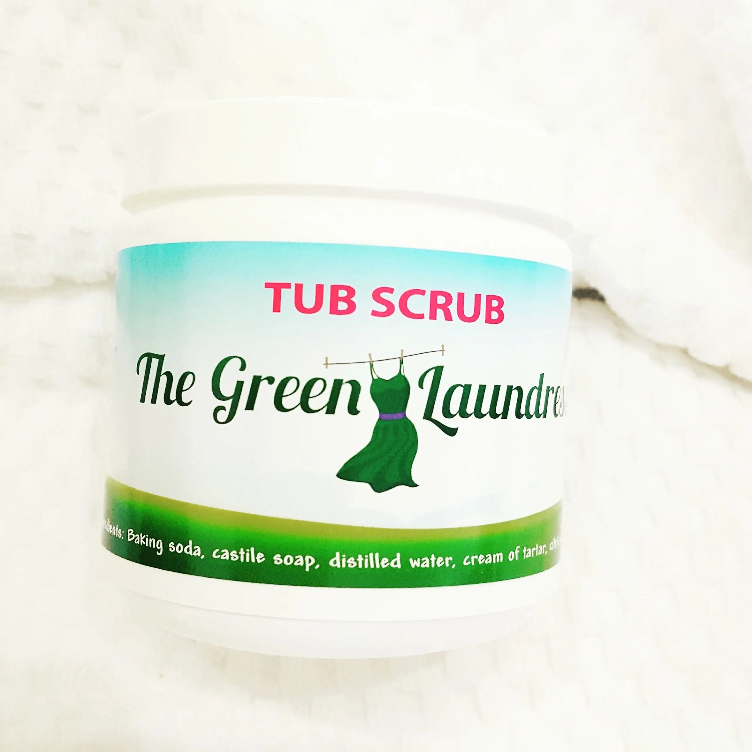 Tub Scrub is for dirty tubs and dishes & much more! Clean healthier